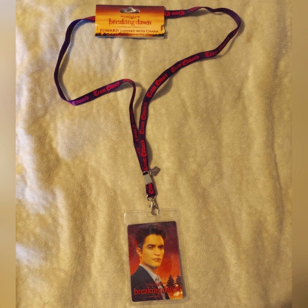 NWT Original Twilight Saga Breaking Dawn Edward Cullen Lanyard 🧛‍♂️